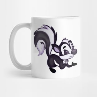 Cute Skunk Drawing Mug